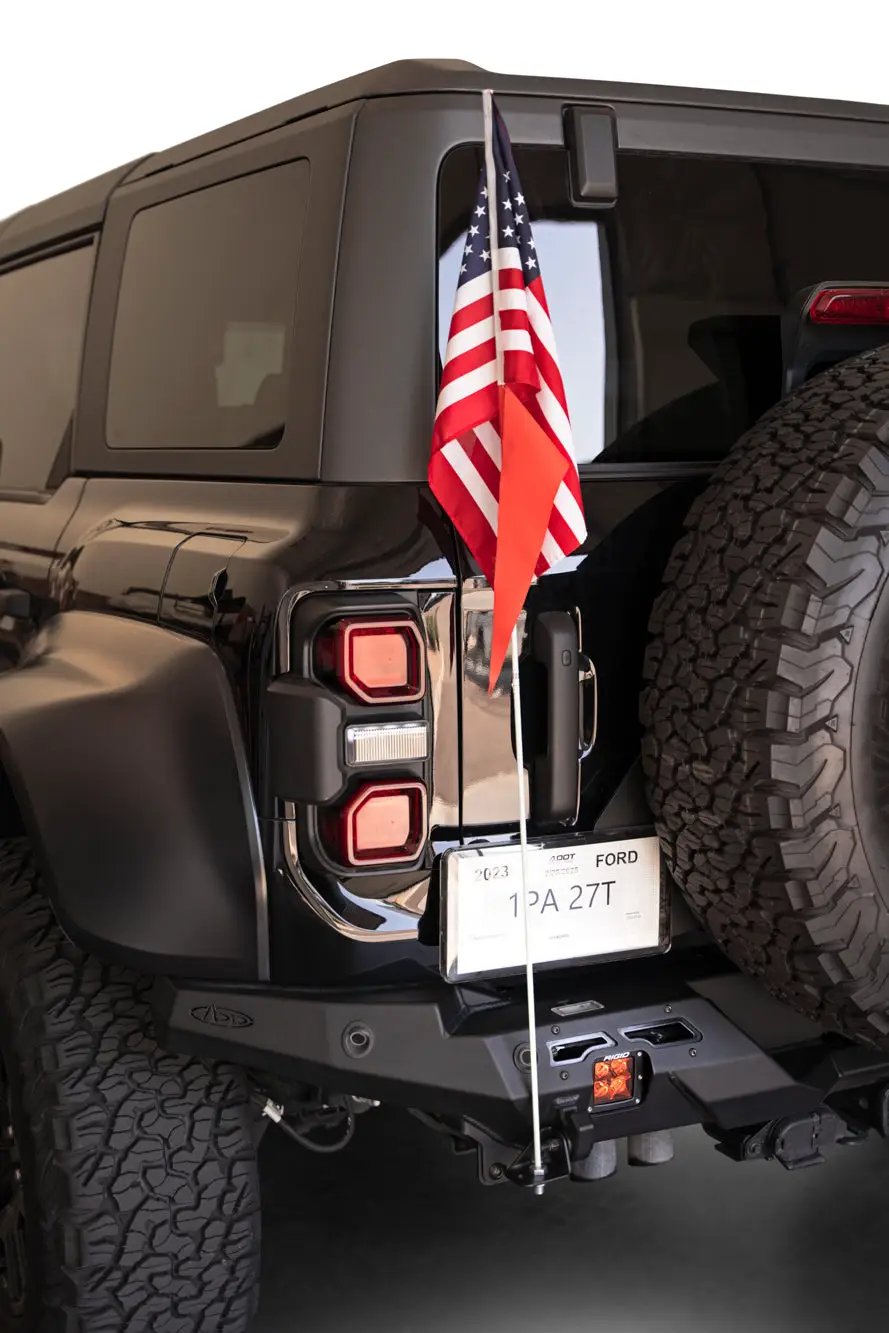 Rago Fabrication Clevis Mounted Whip Flag Holder by Rago Fabrication