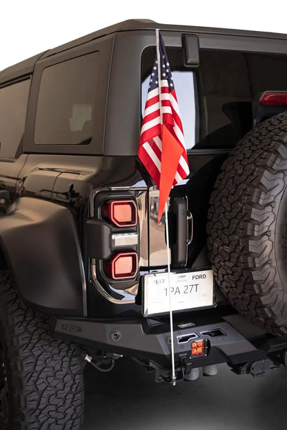 Rago Fabrication Clevis Mounted Whip Flag Holder by Rago Fabrication