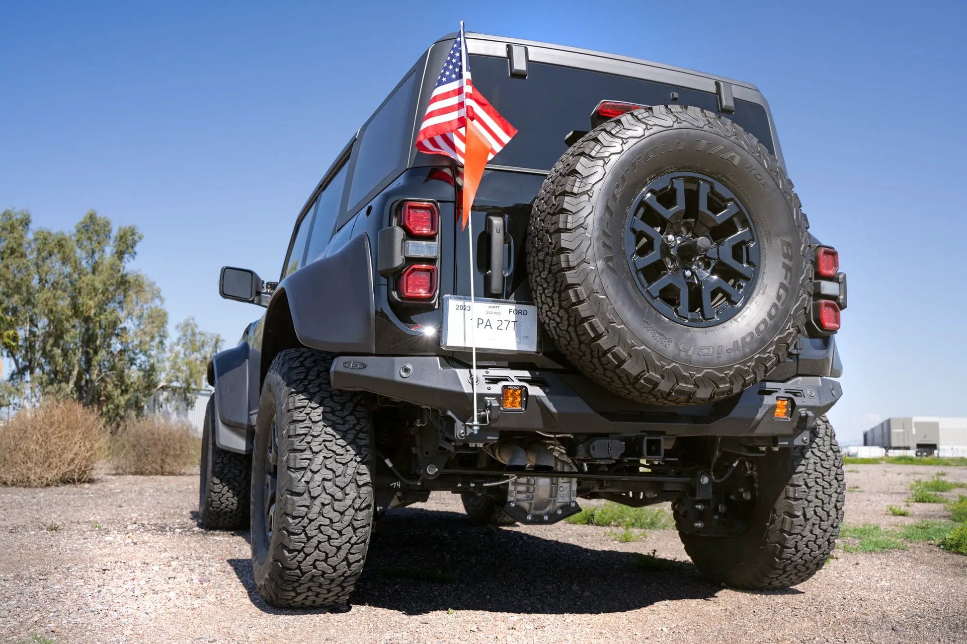 Rago Fabrication Clevis Mounted Whip Flag Holder by Rago Fabrication