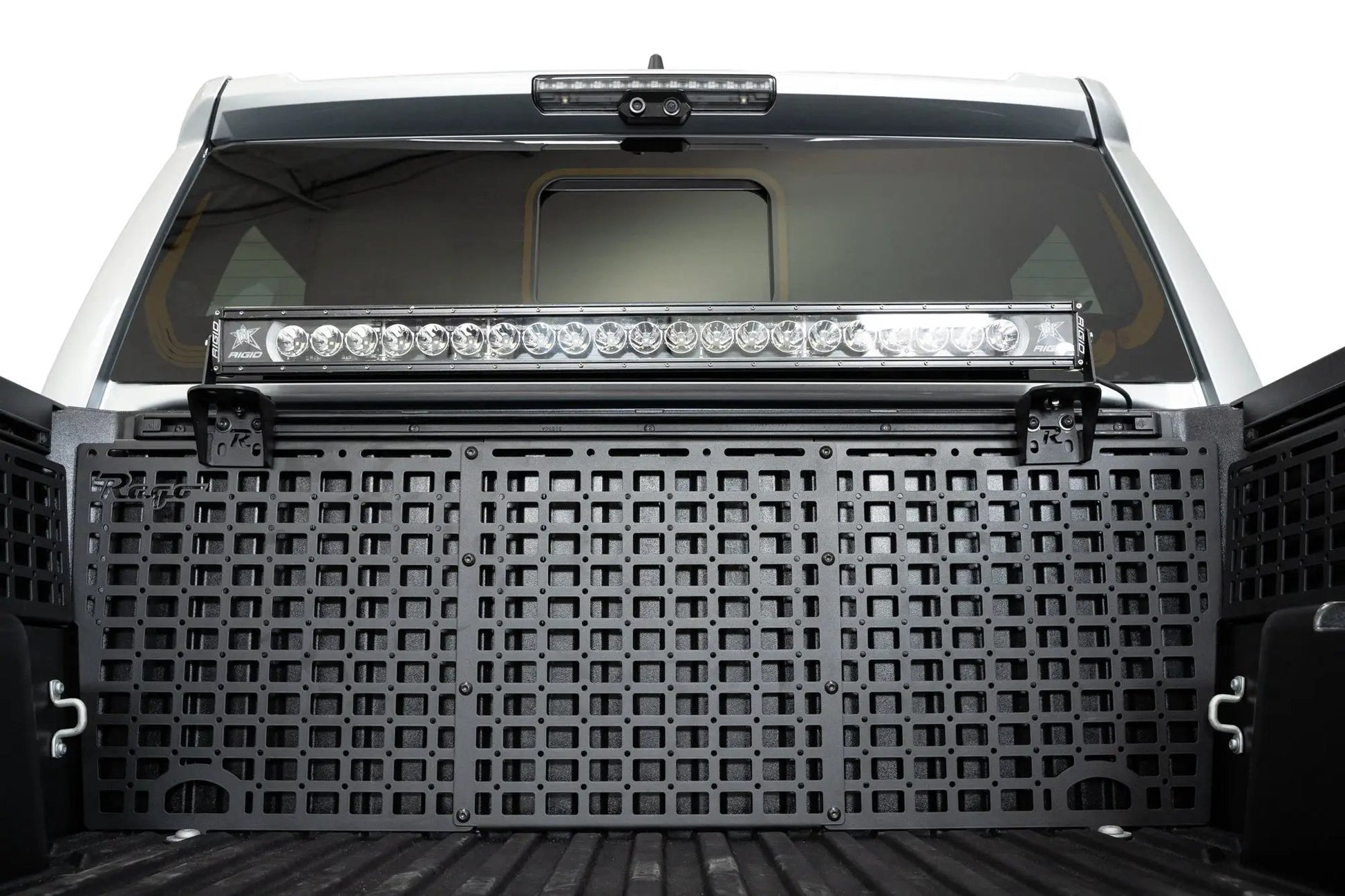 Rago Fabrication Bed Cab Chase Light Mount in Hammer Black by Rago Fabrication
