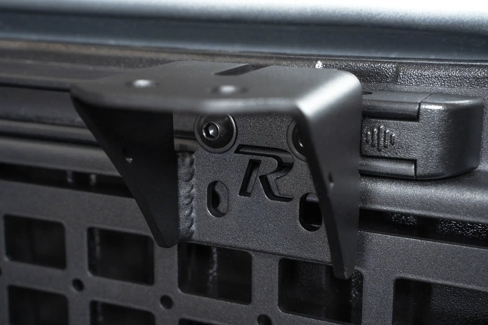 Rago Fabrication Bed Cab Chase Light Mount in Hammer Black by Rago Fabrication