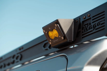 Rago Fabrication The Illuminator - Roof Rack Light Mount - Baja Designs S2 by Rago Fabrication