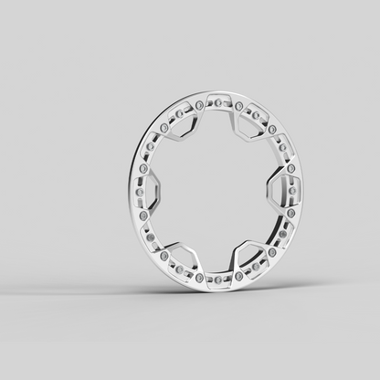 NYTOP 17 inch Floating Beadlock Ring for ADV-Classic Wheels by NYTOP