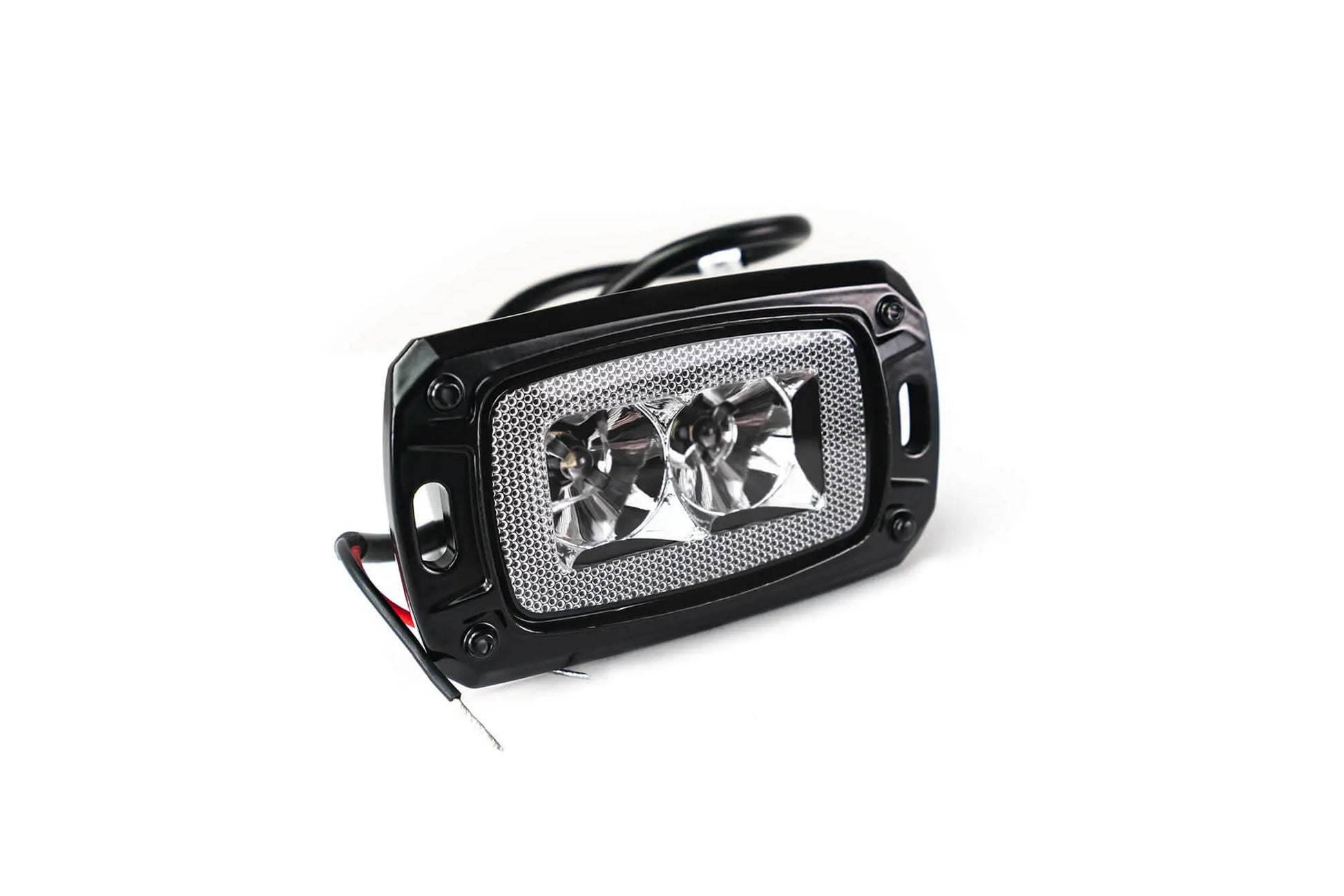 DV8 Offroad AHJP-02 is a bolt on hitch for the 07-22 Jeep Wrangler JK & JL. Constructed from steel & protected with a flat black powder coat, the hitch offers a 2in. receiver mount, (2) 3in. cube lights & installs in the factory location by DV8 Offroad
