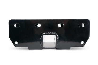 DV8 Offroad AHJP-02 is a bolt on hitch for the 07-22 Jeep Wrangler JK & JL. Constructed from steel & protected with a gloss black powder coat, the hitch offers a 2in. receiver mount & installs in the factory location with supplied hardware by DV8 Offroad
