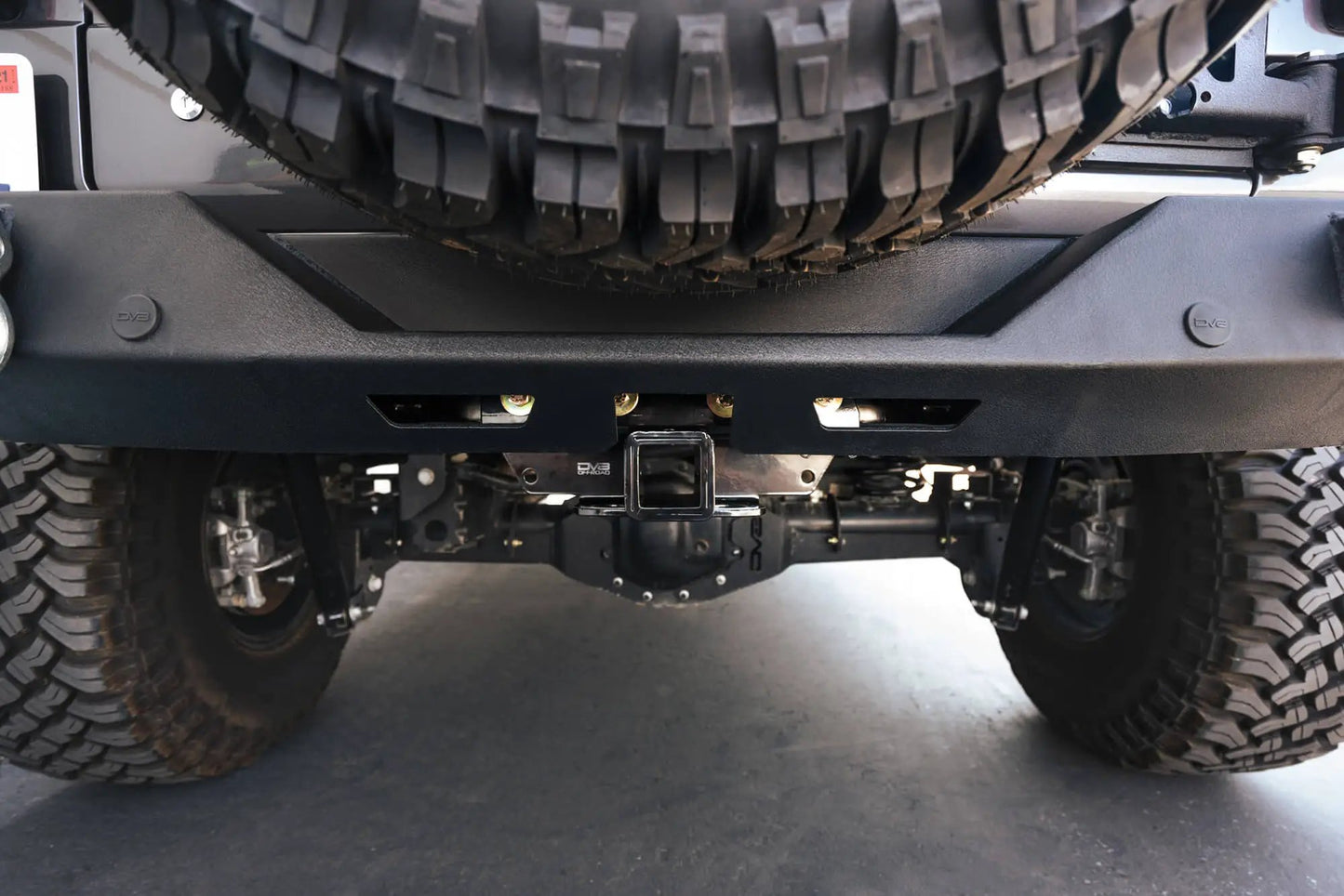 DV8 Offroad AHJP-02 is a bolt on hitch for the 07-22 Jeep Wrangler JK & JL. Constructed from steel & protected with a gloss black powder coat, the hitch offers a 2in. receiver mount & installs in the factory location with supplied hardware by DV8 Offroad