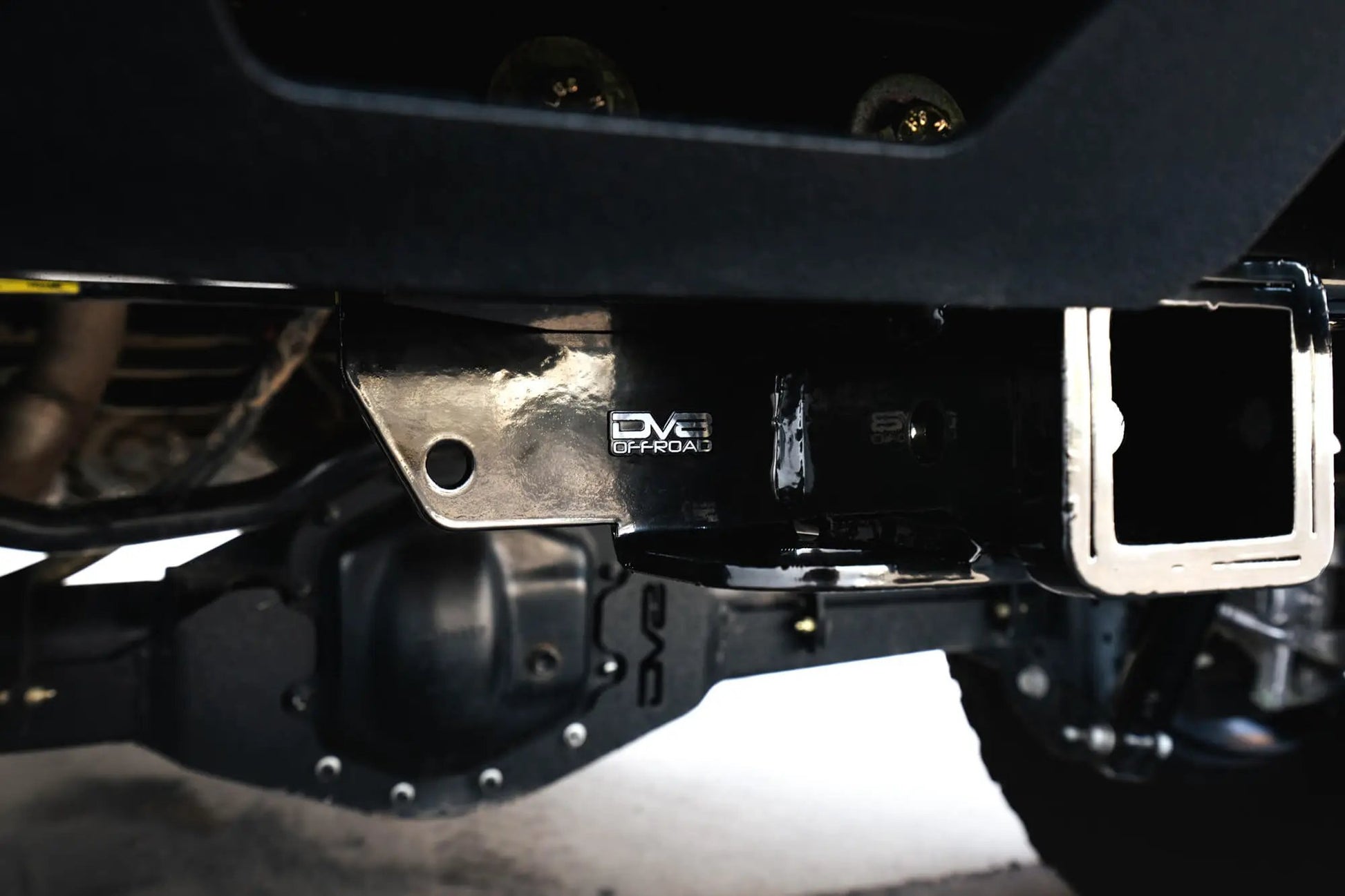 DV8 Offroad AHJP-02 is a bolt on hitch for the 07-22 Jeep Wrangler JK & JL. Constructed from steel & protected with a gloss black powder coat, the hitch offers a 2in. receiver mount & installs in the factory location with supplied hardware by DV8 Offroad