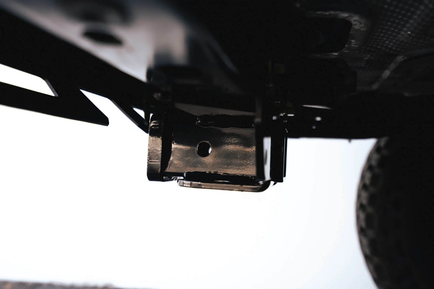 DV8 Offroad AHJP-02 is a bolt on hitch for the 07-22 Jeep Wrangler JK & JL. Constructed from steel & protected with a gloss black powder coat, the hitch offers a 2in. receiver mount & installs in the factory location with supplied hardware by DV8 Offroad