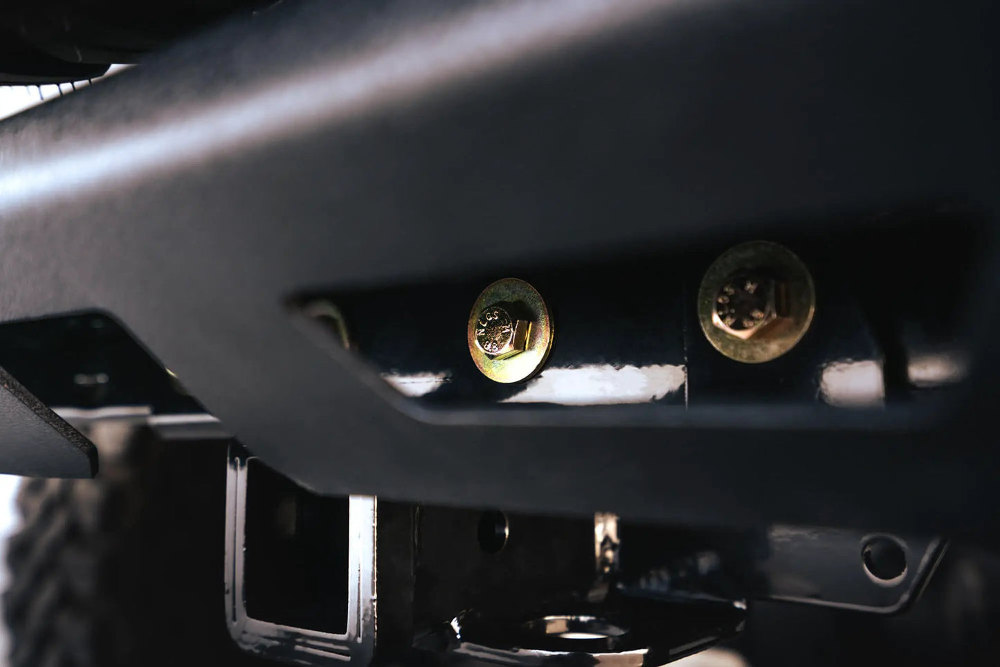 DV8 Offroad AHJP-02 is a bolt on hitch for the 07-22 Jeep Wrangler JK & JL. Constructed from steel & protected with a gloss black powder coat, the hitch offers a 2in. receiver mount & installs in the factory location with supplied hardware by DV8 Offroad