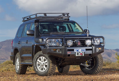 ARB Winch Mount Bumper, Suitable for Vehicles Equipped with Headlight Washer, Compatible with ARB Fog Lights