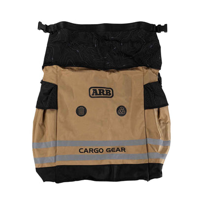 ARB 4x4 Track Pack Bag mounts to the spare tire carrier and provides storage for wet and dirty items or recycleables and trash.