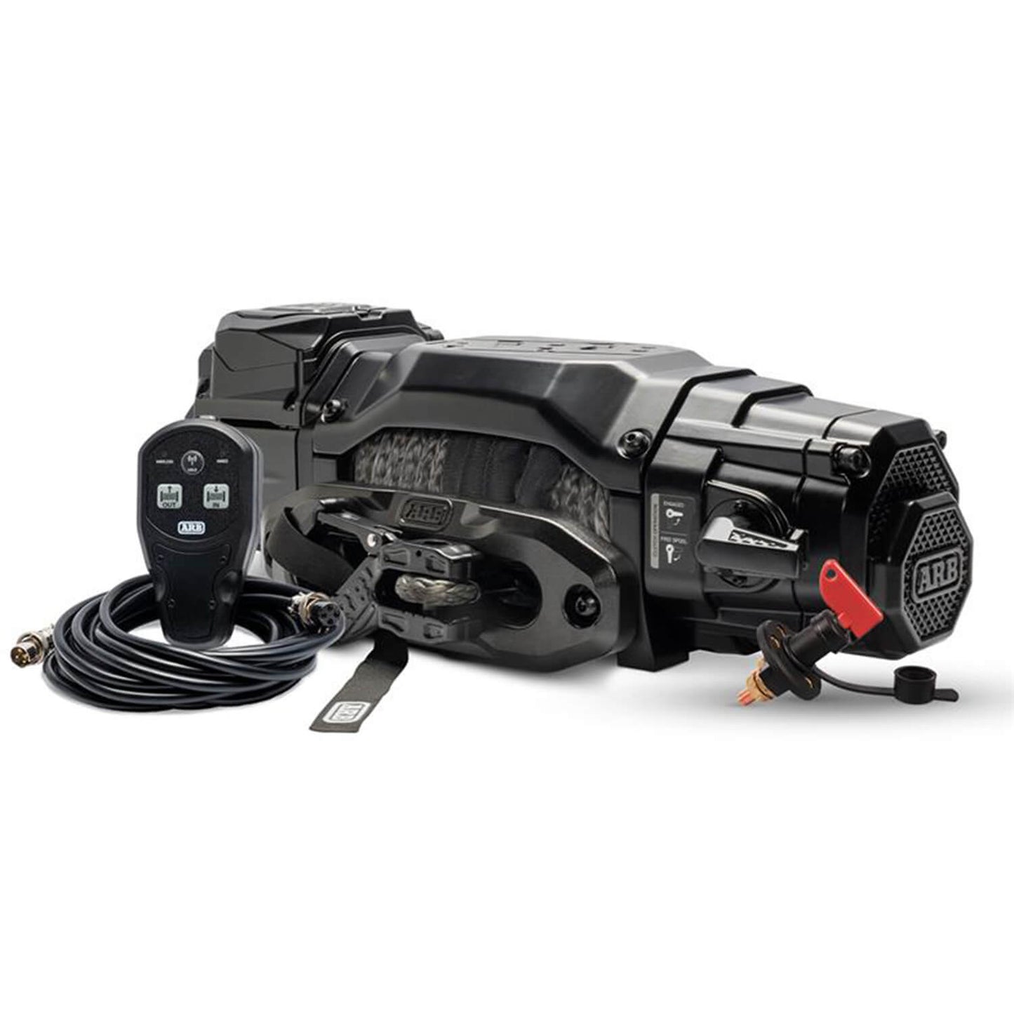 ARB Compact Winch 12,000 lbs with Premium Synthetic Rope