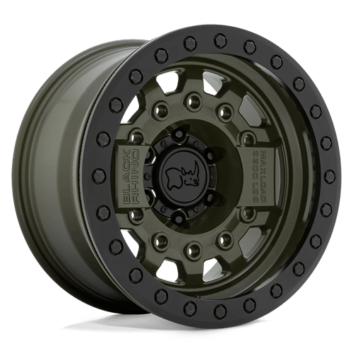 Black Rhino Hard Alloys BR AVENG BL 17X8.5 5X127 -32 71 OD-GRN by Black Rhino Hard Alloys