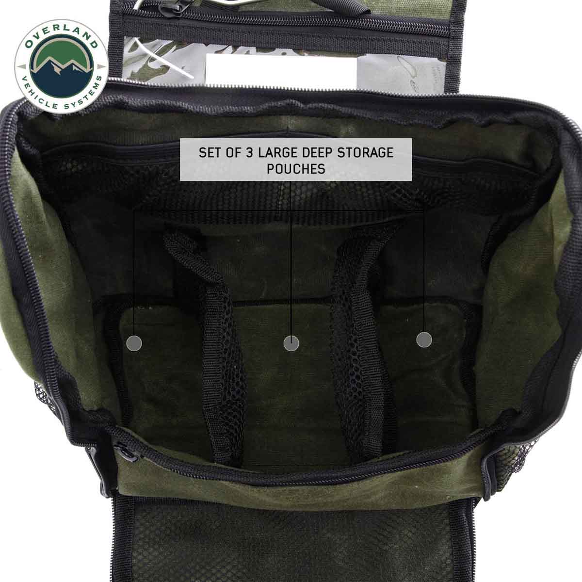OVS Overnight With Handle And Straps - #16 Waxed Canvas by OVS
