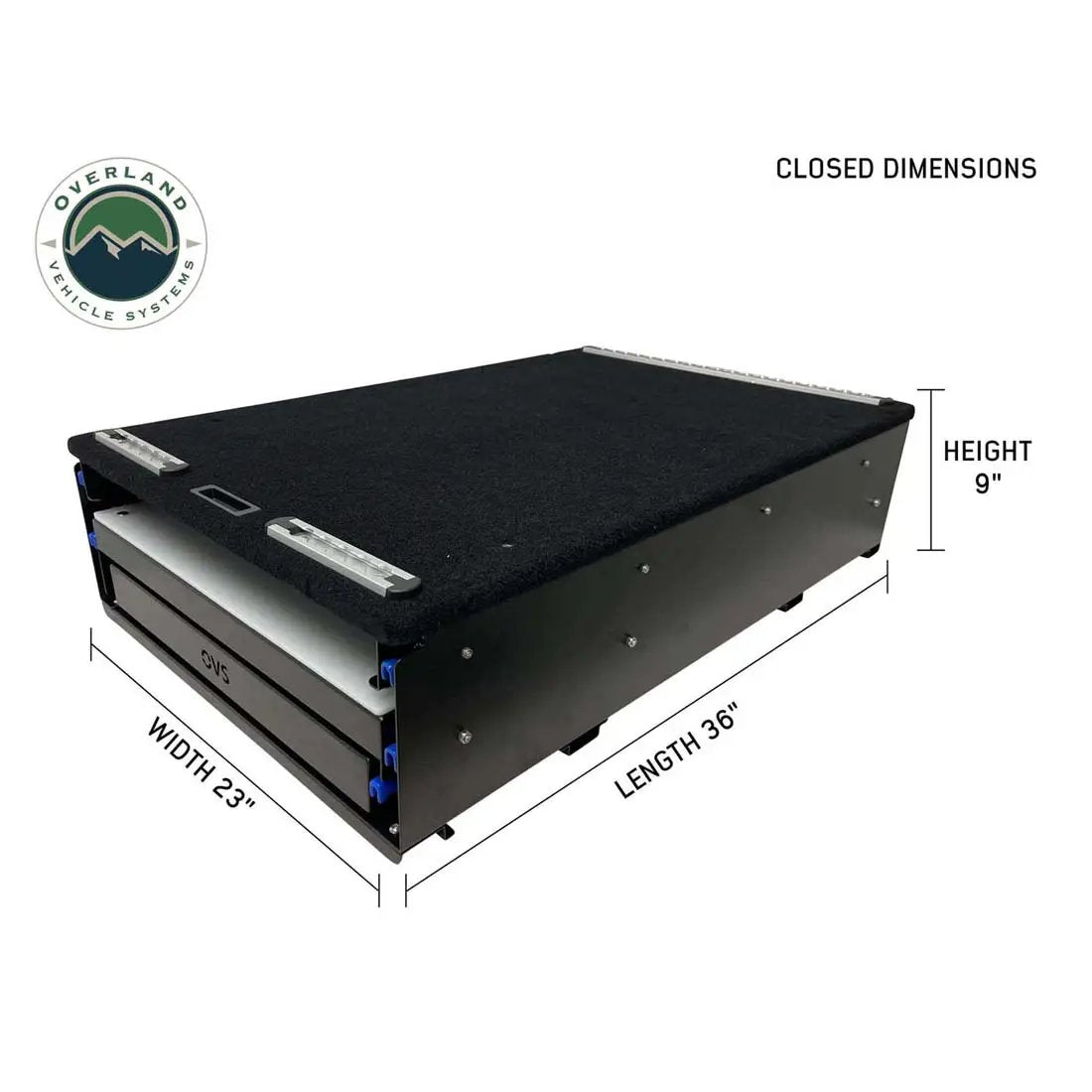 OVS Cargo Box Kitchen With Slide Out Sink, Cooking Shelve and Slide Out Work Station by OVS