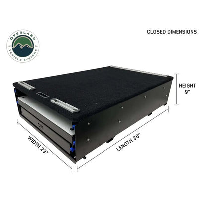 OVS Cargo Box Kitchen With Slide Out Sink, Cooking Shelve and Slide Out Work Station by OVS