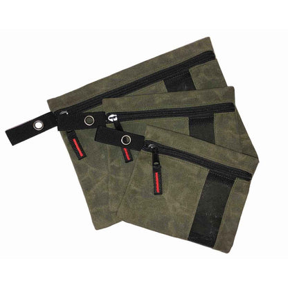 OVS Small Bags - 3 Individual #12 Waxed Canvas by OVS