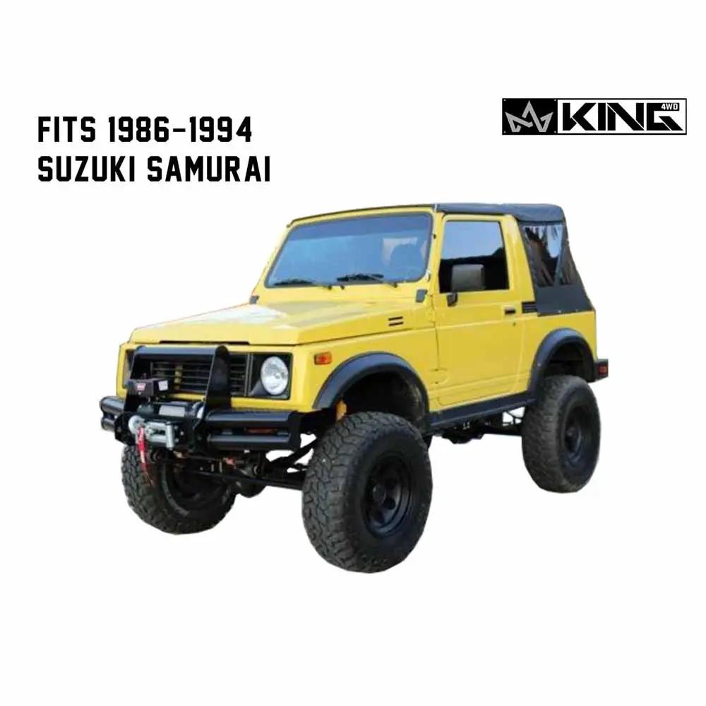 King 4WD Replacement Soft Top - Black Diamond - Samurai by King 4WD