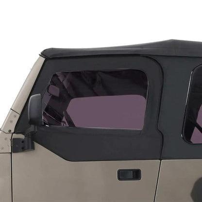 King 4WD Replacement Soft Upper Doors Tinted - Pair - TJ by King 4WD
