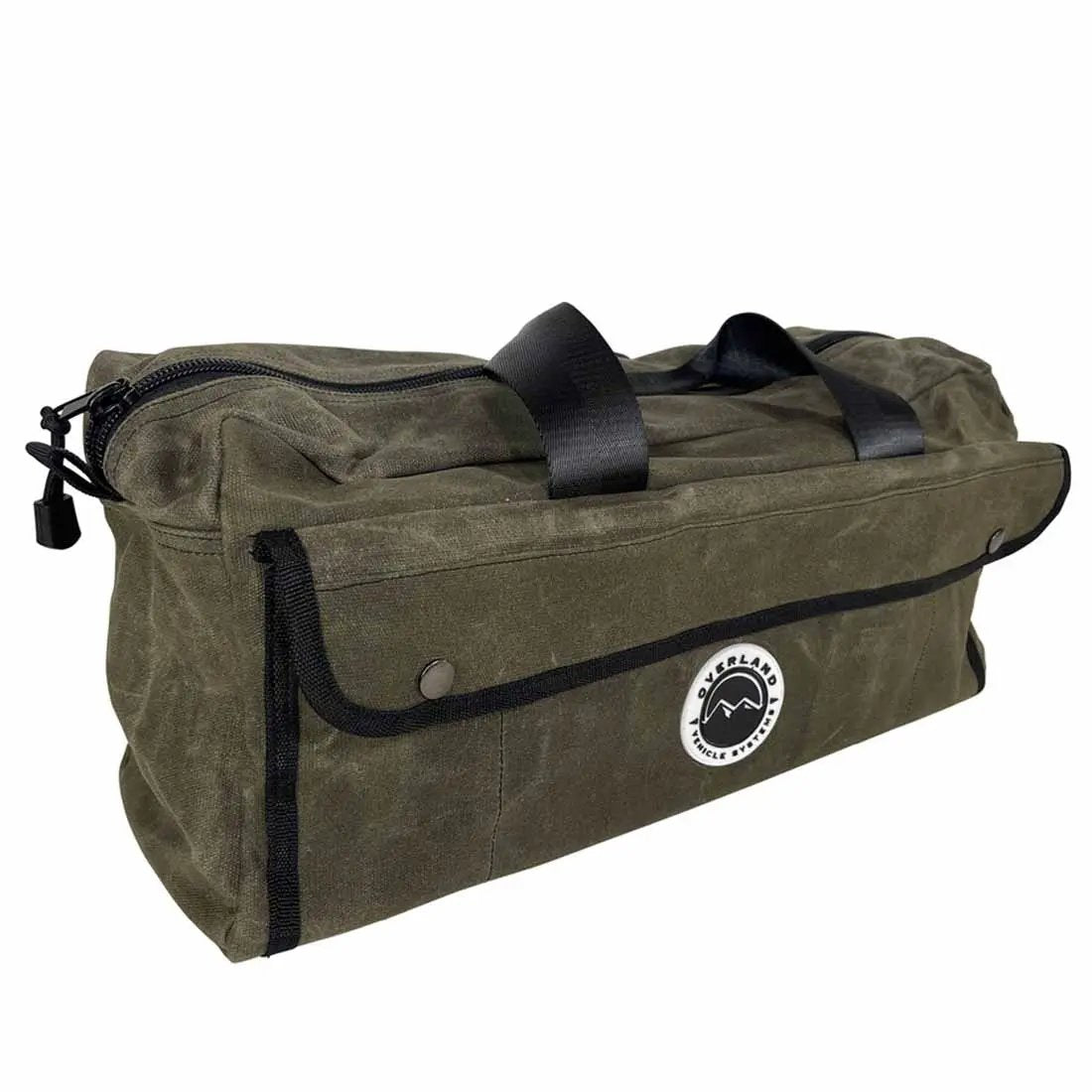OVS Small Duffle Bag With Handle And Straps - #16 Waxed Canvas by OVS