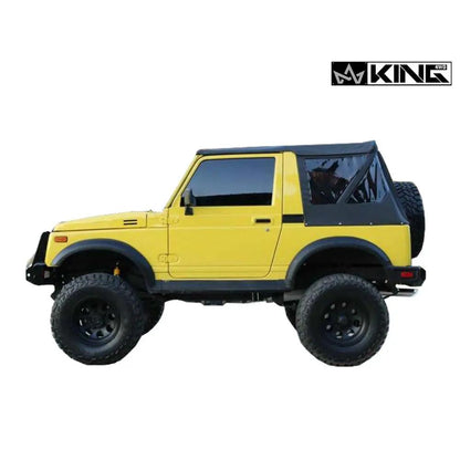 King 4WD Replacement Soft Top - Black Diamond - Samurai by King 4WD