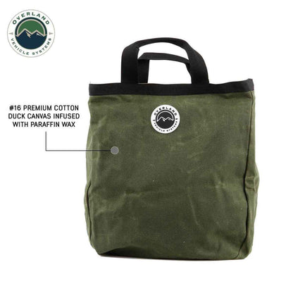 OVS Tote Bag #16 Waxed Canvas Bag by OVS