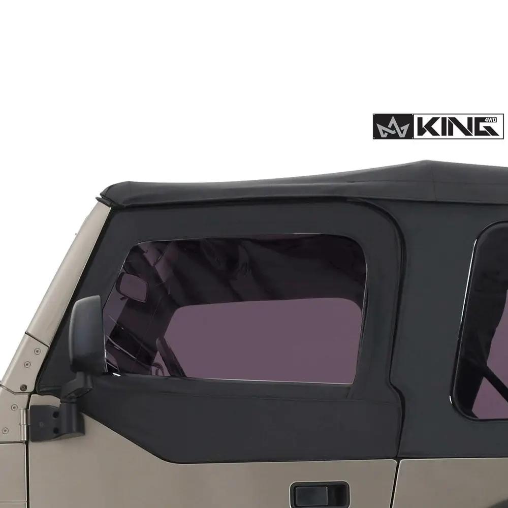 King 4WD Replacement Soft Upper Doors Tinted - Pair - TJ by King 4WD