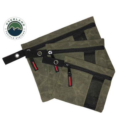 OVS Small Bags - 3 Individual #12 Waxed Canvas by OVS