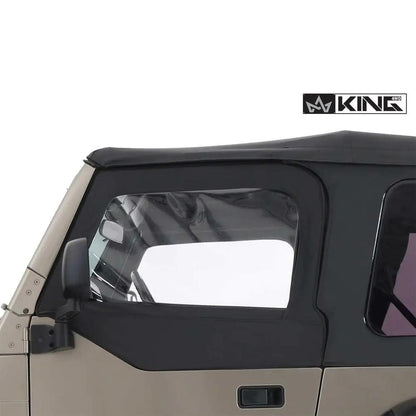 King 4WD Replacement Soft Upper Doors - Pair - TJ by King 4WD