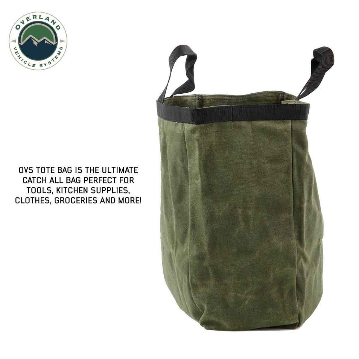 OVS Tote Bag #16 Waxed Canvas Bag by OVS