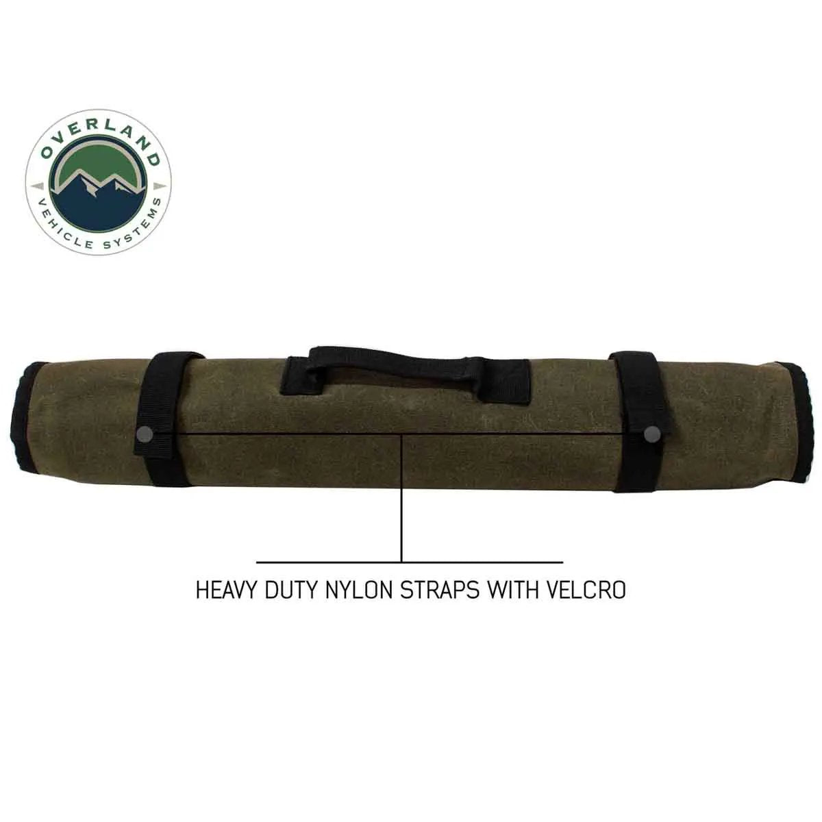 OVS Rolled Bag Socket With Handle And Straps - #16 Waxed Canvas by OVS