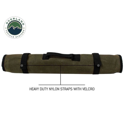 OVS Rolled Bag Socket With Handle And Straps - #16 Waxed Canvas by OVS