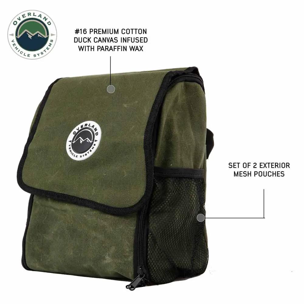 OVS Overnight With Handle And Straps - #16 Waxed Canvas by OVS