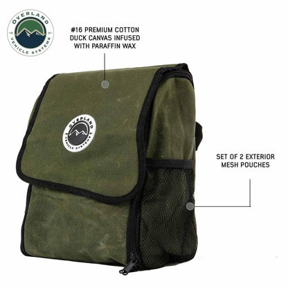 OVS Overnight With Handle And Straps - #16 Waxed Canvas by OVS