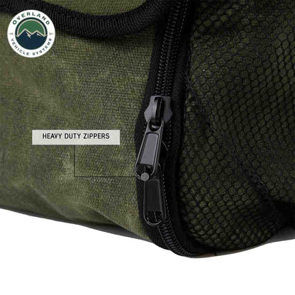 OVS Overnight With Handle And Straps - #16 Waxed Canvas by OVS