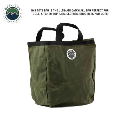 OVS Tote Bag #16 Waxed Canvas Bag by OVS