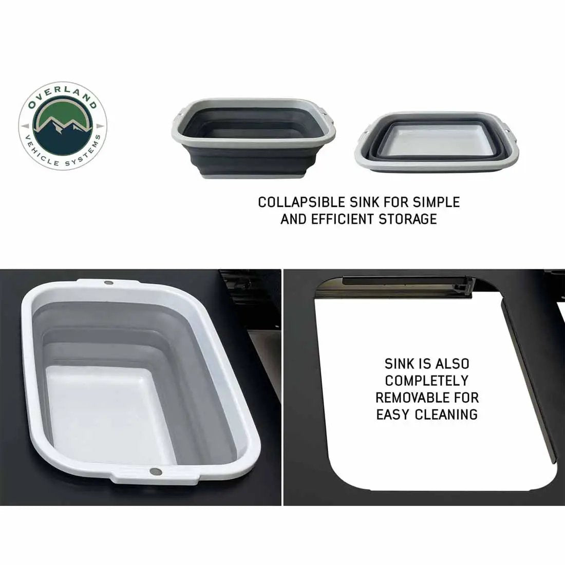 OVS Cargo Box Kitchen With Slide Out Sink, Cooking Shelve and Slide Out Work Station by OVS