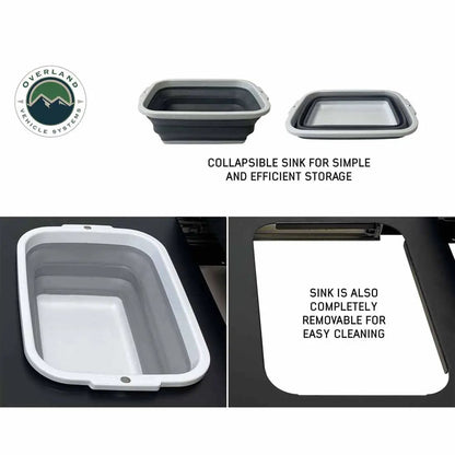 OVS Cargo Box Kitchen With Slide Out Sink, Cooking Shelve and Slide Out Work Station by OVS