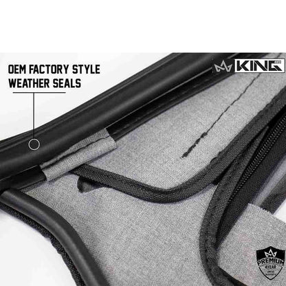 King 4WD Replacement Soft Upper Doors - Pair - TJ by King 4WD