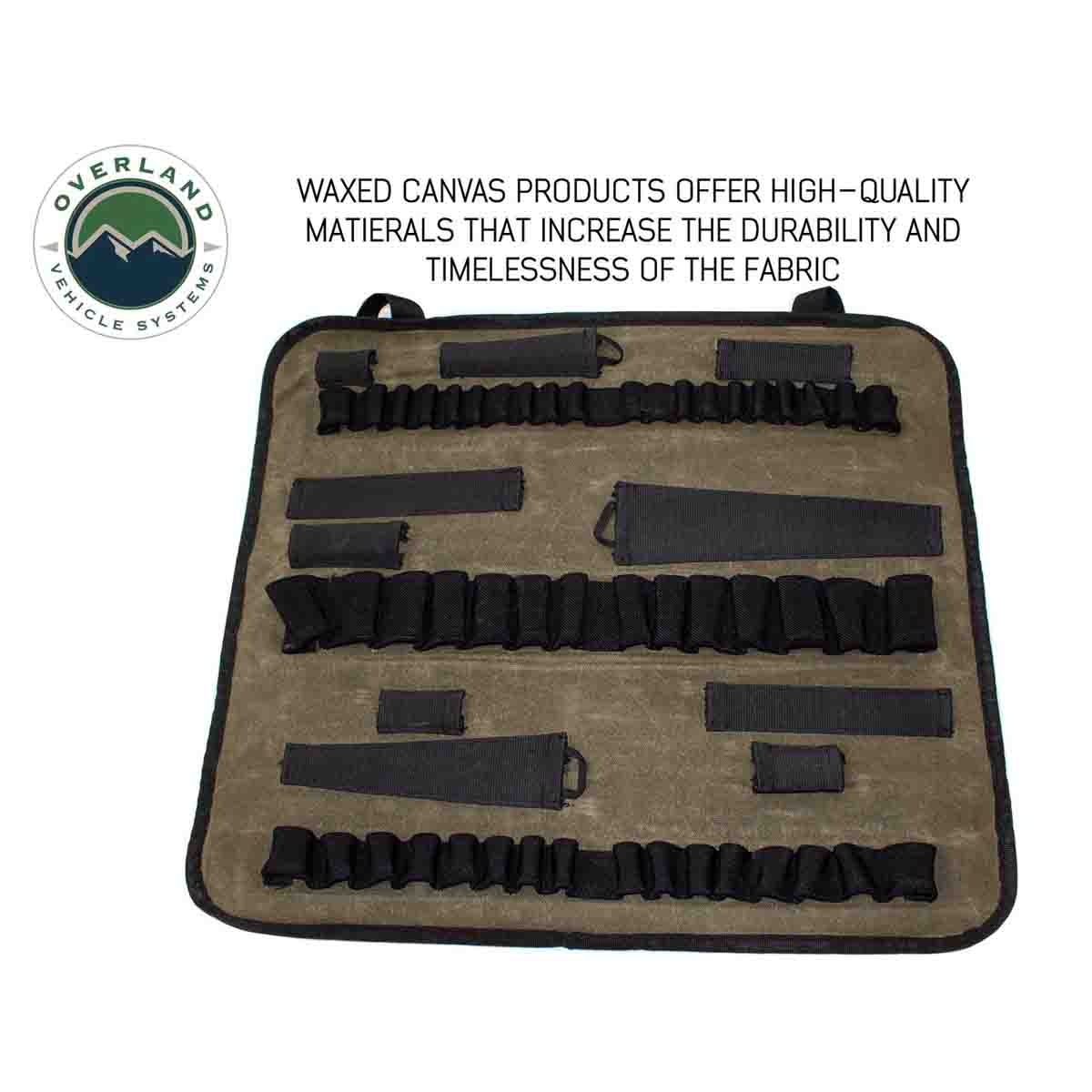 OVS Rolled Bag Socket With Handle And Straps - #16 Waxed Canvas by OVS