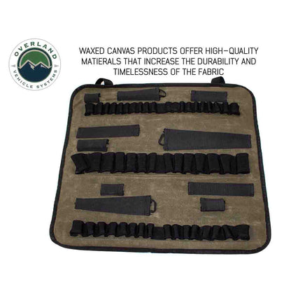 OVS Rolled Bag Socket With Handle And Straps - #16 Waxed Canvas by OVS