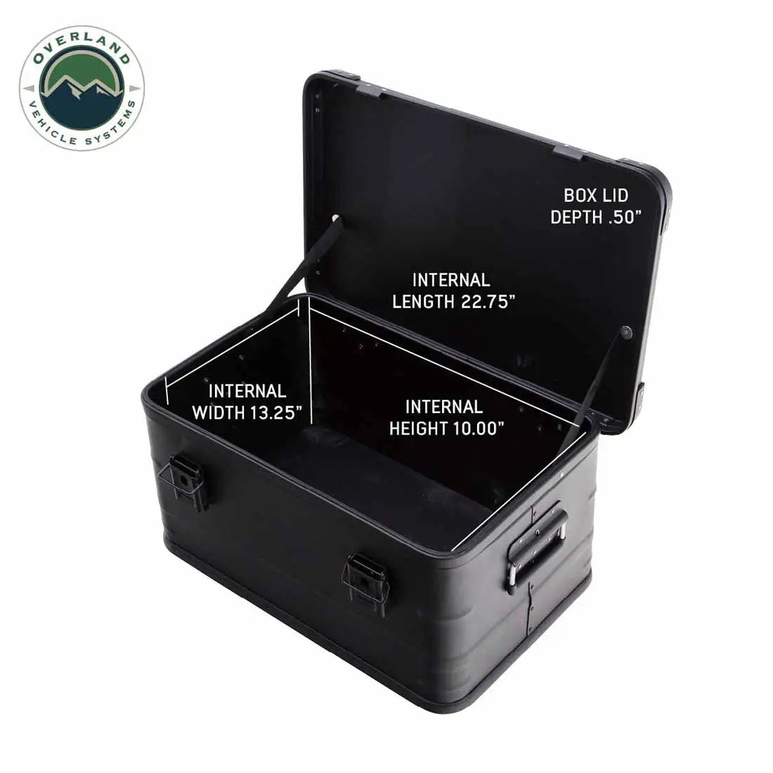 OVS Aluminum Storage Box 53QT - Black by OVS