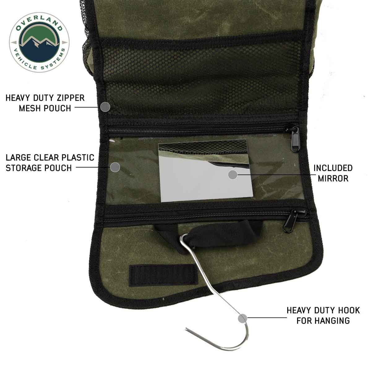 OVS Overnight With Handle And Straps - #16 Waxed Canvas by OVS