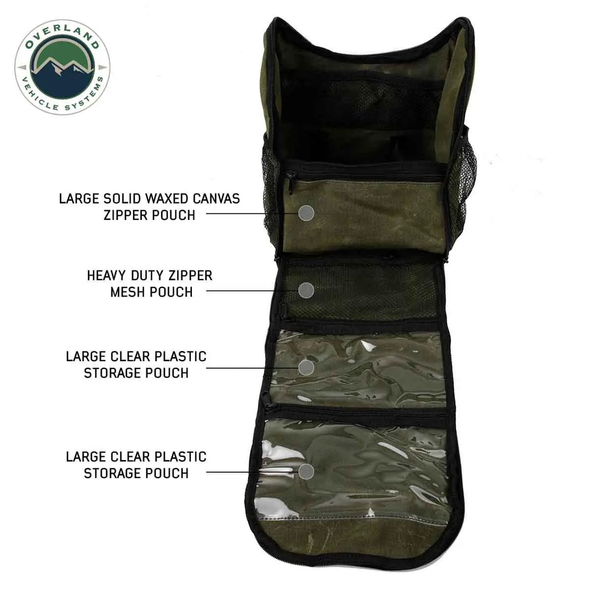 OVS Overnight With Handle And Straps - #16 Waxed Canvas by OVS