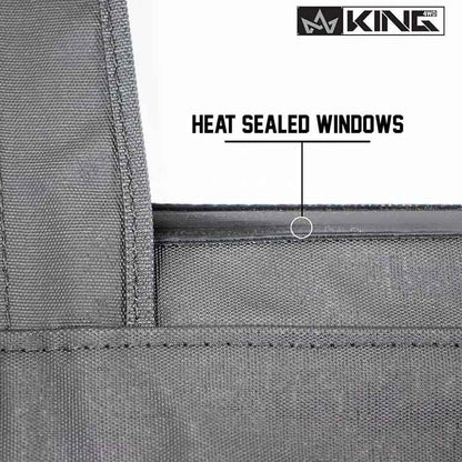 King 4WD Replacement Soft Upper Doors - Pair - TJ by King 4WD
