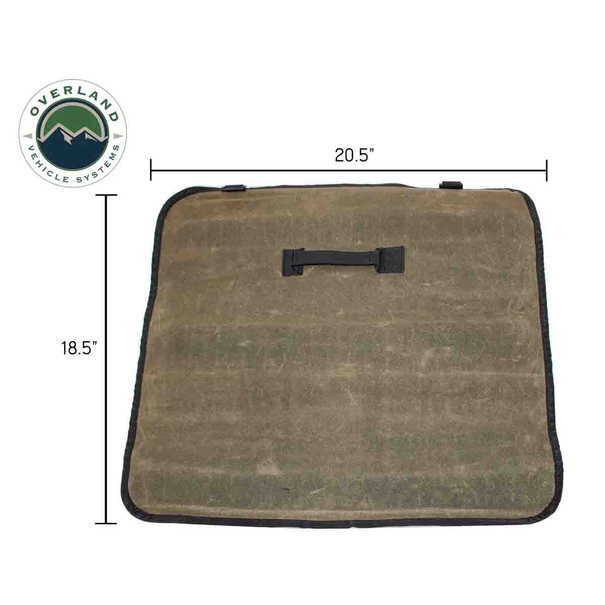 OVS Rolled Bag Socket With Handle And Straps - #16 Waxed Canvas by OVS