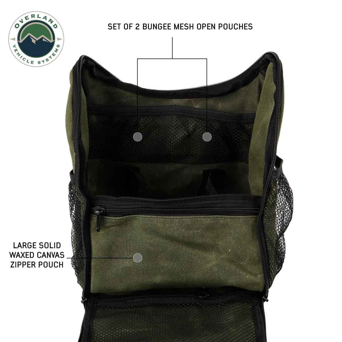 OVS Overnight With Handle And Straps - #16 Waxed Canvas by OVS