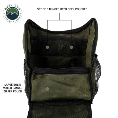 OVS Overnight With Handle And Straps - #16 Waxed Canvas by OVS