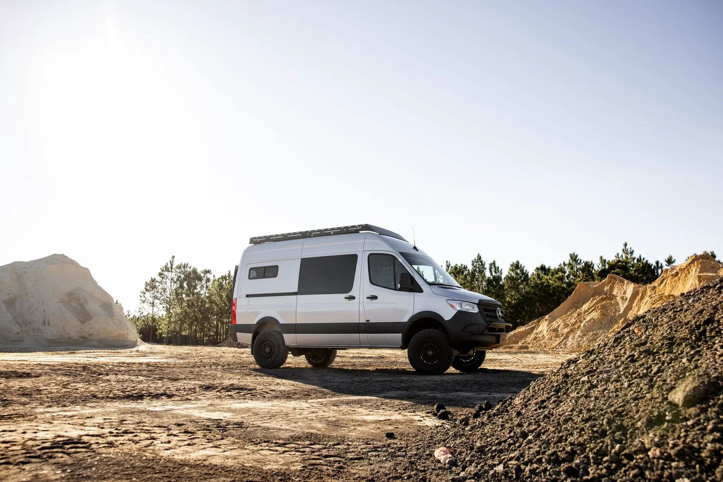 Flatline Van Co. Sprinter Van Standard Roof Rack , 144" High Roof by Flatline Van Co.