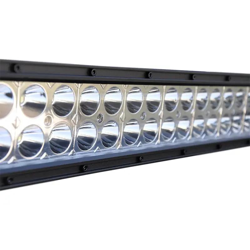 DV8 Offroad 40 in. Dual Row LED Light Bar; Chrome Face by DV8 Offroad